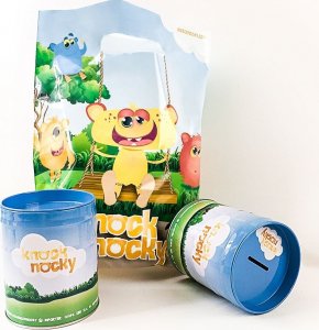 Knock Nocky Zegarek dla dzieci Knock Nocky SF365660T różowy pasek 2