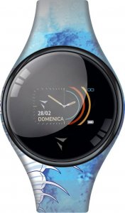 Smartwatch Techmade Smartwatch dla chłopca Techmade TM-FREETIME-SEA1-BL niebieski pasek 1