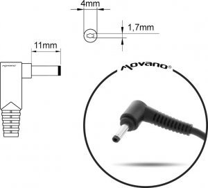 Zasilacz do laptopa Movano 65 W, 1.7 mm, 3.42 A, 19 V (ZZ/HU19342) 10