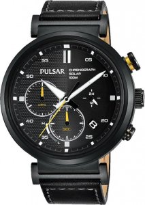 Zegarek Pulsar Zegarek męski Pulsar PZ5071X1 czarny 1
