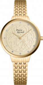 Zegarek Pierre Ricaud Zegarek damski Pierre Ricaud P21065.1141Q CYRKONIE złoty 1