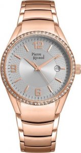 Zegarek Pierre Ricaud Zegarek damski Pierre Ricaud P21032.9154QZ różowe złoto 1