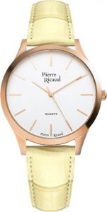 Zegarek Pierre Ricaud Zegarek damski Pierre Ricaud P22000.9V13Q beżowy 1