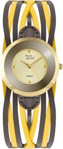 Zegarek Pierre Ricaud Zegarek damski Pierre Ricaud P22016.1M41Q-SET żółty 1