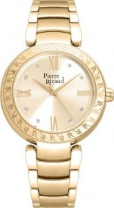 Zegarek Pierre Ricaud Zegarek damski Pierre Ricaud P22032.1181Q CYRKONIE złoty 1