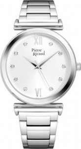 Zegarek Pierre Ricaud Zegarek damski Pierre Ricaud P22007.5163QZ CYRKONIE srebrny 1