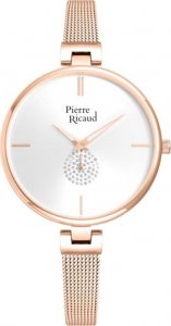 Zegarek Pierre Ricaud Zegarek damski Pierre Ricaud P22108.91R3Q CYRKONIE różowe złoto 1