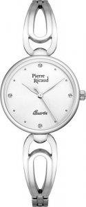 Zegarek Pierre Ricaud Zegarek damski Pierre Ricaud P22075.5143Q CYRKONIE srebrny 1