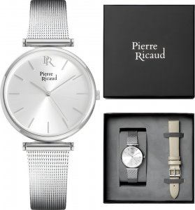Zegarek Pierre Ricaud Zegarek damski Pierre Ricaud P22044.5113QV-SET srebrny 1