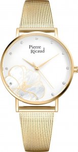Zegarek Pierre Ricaud Zegarek damski Pierre Ricaud P22107.1143Q CYRKONIE złoty 1