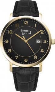 Zegarek Pierre Ricaud Zegarek męski Pierre Ricaud P97229.1224XLQ czarny 1