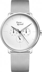 Zegarek Pierre Ricaud Zegarek męski Pierre Ricaud P97169.5113QF srebrny 1