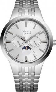 Zegarek Pierre Ricaud Zegarek męski Pierre Ricaud P97225.5113QF srebrny 1
