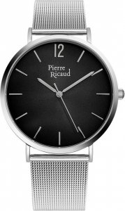 Zegarek Pierre Ricaud Zegarek męski Pierre Ricaud P91078.5154Q srebrny 1