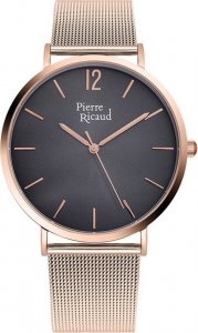 Zegarek Pierre Ricaud Zegarek męski Pierre Ricaud P91078.91R7Q różowe złoto 1