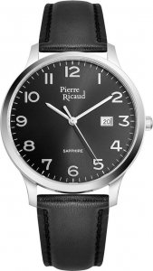 Zegarek Pierre Ricaud Zegarek męski Pierre Ricaud P91028.5224Q czarny 1