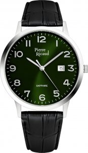 Zegarek Pierre Ricaud Zegarek męski Pierre Ricaud P91022.5220Q czarny 1