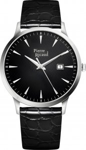 Zegarek Pierre Ricaud Zegarek męski Pierre Ricaud P91023.5214Q2 czarny 1