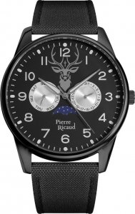 Zegarek Pierre Ricaud Zegarek męski Pierre Ricaud P60036.B224QF czarny 1