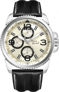Zegarek Pierre Ricaud Zegarek męski Pierre Ricaud P60026.515VQF-SET srebrny 4