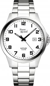 Zegarek Pierre Ricaud Zegarek męski Pierre Ricaud P60047.5123Q srebrny 1