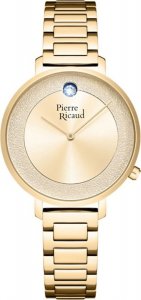 Zegarek Pierre Ricaud Zegarek damski Pierre Ricaud P23018.1101Q CYRKONIE złoty 1