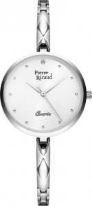 Zegarek Pierre Ricaud Zegarek damski Pierre Ricaud P23004.5143Q CYRKONIE srebrny 1