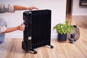 Grzejnik Stella GRZEJNIK OLEJOWY STELLA STGO-2500-11C 11 ŻEBEREK CZARNY 6