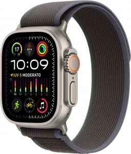 Smartwatch Apple Watch Ultra 2 GPS + Cellular 49mm Titanium Case Trail Loop S/M Brązowy (MRF53GK/A) 1