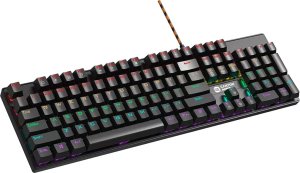 Klawiatura Canyon CANYON Klawiatura Deimos GK-4 ,mech., LED Rainbow, 1,8m, Czarna, US 2