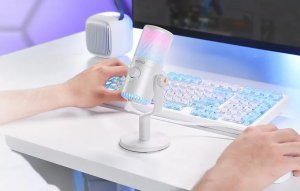 Mikrofon Maono Mikrofon Gamingowy Maono DM30RGB (biały) 7