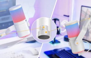 Mikrofon Maono Mikrofon Gamingowy Maono DM30RGB (biały) 8