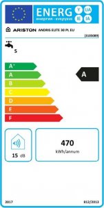 Bojler Ariston Andris Elite 30 2 kW (3105089) 4