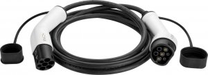 Kabel do ładowania samochodów EV+ Typ 2 16A 3-fazowy 11kW 5m (EV-CB-T2-16-3P-W) 1