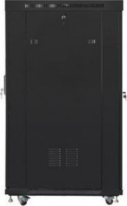 Szafa Lanberg Szafa stojšca 19 cali 22U 800x1000 drzwi perforowane LCD (flat pack) V2 czarna 4