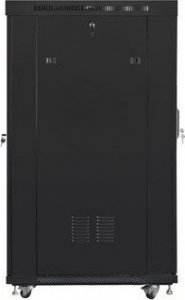 Szafa Lanberg Szafa stojšca 19 cali 22U 800x1000 drzwi perforowane LCD (flat pack) V2 czarna 5