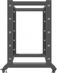 Lanberg Stojak Open rack 22U 600x1000 czarny 4
