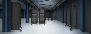 Lanberg Stojak Open rack 42U 600x1000 czarny 3