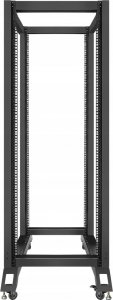 Lanberg Stojak Open rack 42U 600x1000 czarny 7