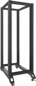 Lanberg Stojak Open rack 42U 600x1000 czarny 9
