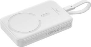 Powerbank Baseus Magnetic Mini 30W 10000mAh Biały 4