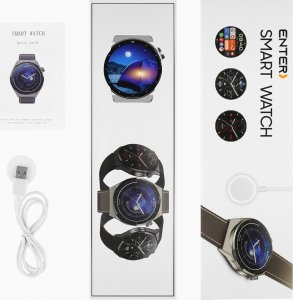 Smartwatch Enter SAT.111.5317.1411-SET Granatowy 2