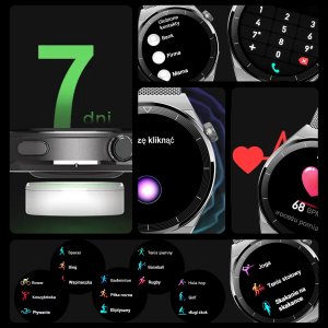 Smartwatch Enter SAT.111.539.1411-SET Różowy 8