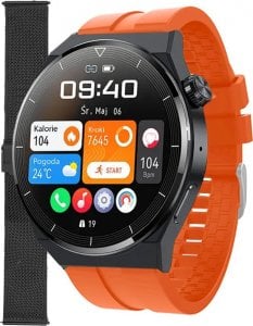 Smartwatch Enter SAT.14.538.144-SET Pomarańczowy 1