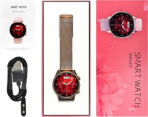 Smartwatch Enter SAT.110.1410 Różowe złoto 2