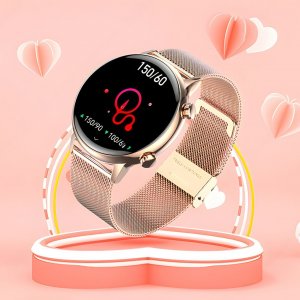 Smartwatch Enter SAT.110.1410 Różowe złoto 6
