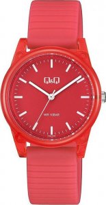 Zegarek QQ Zegarek damski QQ VS62-006 czerwony 1