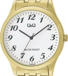Zegarek QQ Zegarek męski QQ C00A-002P złoty 4