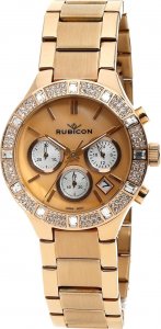 Zegarek Rubicon Zegarek damski Rubicon RNBD05RIMS03AX różowe złoto 1