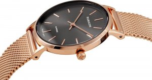 Zegarek Rubicon Zegarek damski Rubicon RBN150 różowe złoto 4